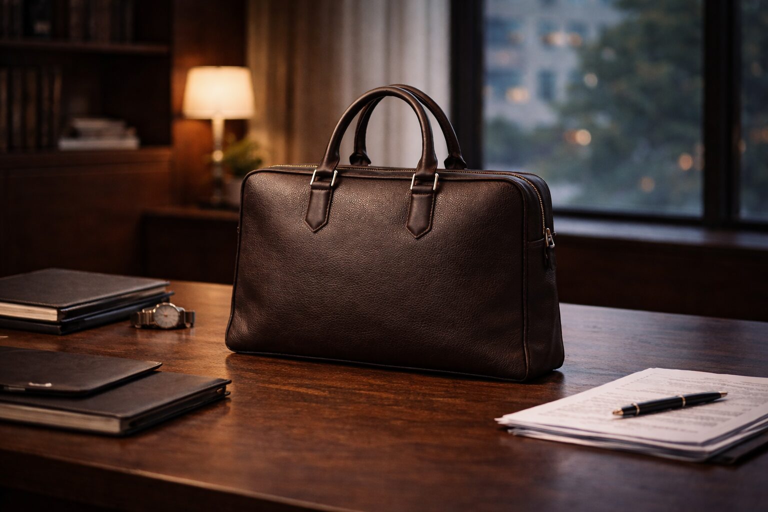 バーバリー ビジネスバッグ A4本革は40代に似合う？評判と選び方